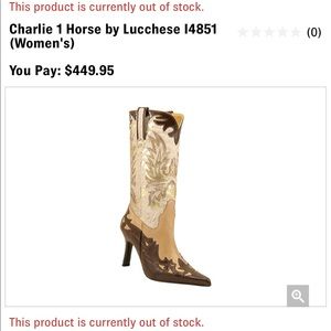 Luchesse cowgirl boots